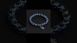 TRENDING BLUE ALLOY METAL EVIL EYE BRACELET FOR JUST 228/- #accessories #shopping #bracelet