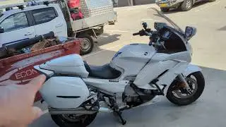Yamaha FJR1300 pillion conversion - Part 1