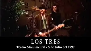 Los Tres - Teatro Caupolicán (5 de Julio de 1997 / Lanzamiento 'Fome')