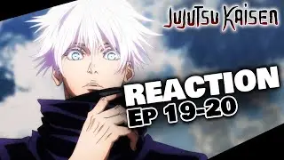 GOJO = MASTERCLASS - JUJUTSU KAISEN EPISODE 19-20 REACTION