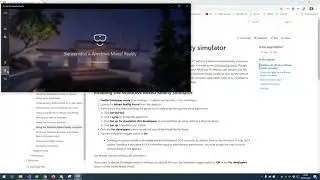 Setup Windows Mixed Reality simulator for Blender/UPBGE
