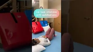 Low back stretches for gamers #gamer #gamerphysicaltherapy #esportscommunity