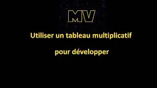 Distributivité #2 - Développer une expression littérale (niveau 1)