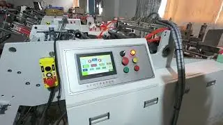 paper box carton erecting machine
