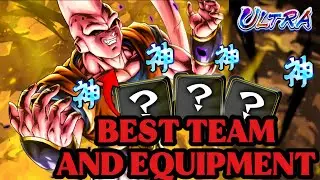 ULTRA BUUHAN Best Team & Equipments Guide 💀🔥 | TOP PvP Build in Dragon Ball Legends