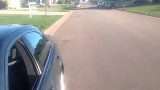 Backing in a Straight-Line Along a Gutter Curb