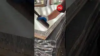 Aluminum honeycomb panel cutting #wall #interiordesign #walldesign