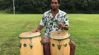 Conga drums improvisation techniques