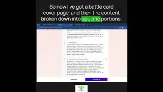 How To AI: Competitive Battlecard in less than 10 minutes