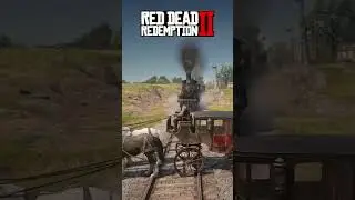 RDR1 vs RDR2 &ndash; Wagon on Train Track Experiment! #shorts