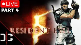 🔴LIVE - Resident Evil 5 - Requiem Waiting Room - Part 4 Playthrough - 4k Texture Mod