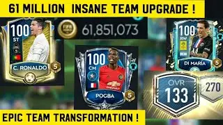 FIFA MOBILE EPIC TEAM UPGRADE ! INSANE TEAM TRANSFORMATION | TEAM UPGRADE | UTOTSSF | FIFA MOBILE