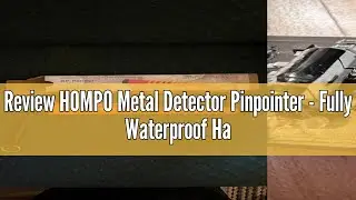 Review HOMPO Metal Detector Pinpointer - Fully Waterproof Handheld Pin Pointer Wand, High Accuracy P