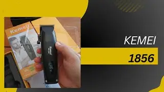 Kemei 1856 | maquina de corte de custo benefício excelente  #kemei #barbeariabrasil #barbershop 