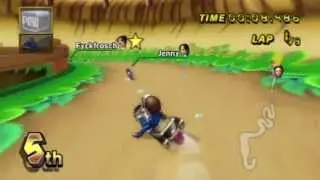 Playthrough - Mario Kart Wii Races 2 with BubbleBobble and softguitar60
