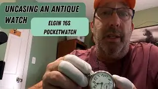 How to Safely Remove a Pocket Watch from the Case - Elgin Watch Uncasing