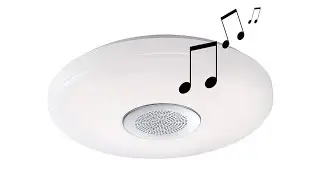 LED Deckenleuchte + Bluetooth-Box