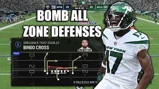 Singleback tight doubles BINGO CROSS money play madden 24