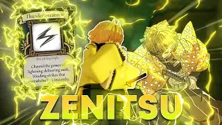 ZENITSU: THE THUNDER GOD | Deepwoken Build