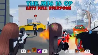 LETS PULL OUT LEGs  M16 REMI MP5🙃 in BLOCKSPIN 
