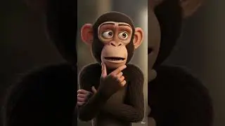 एक चालाक बंदर की कहानी 🐒😱✅#shortsvideo #viralvideo #trending