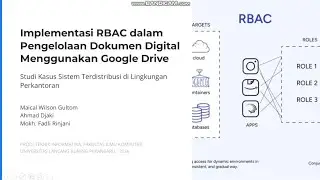 Implementasi RBAC dalam Pengelolaan Dokumen Digital Menggunakan Google Drive