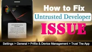 Xabsi untrusted developer