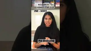 Ресурсы, которые я использовал для получения баллов 260+ на USMLE STEP 2
