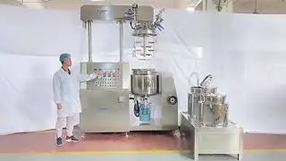 5L Vacuum Emulsifying Mixer