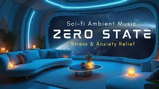 Zero State: Tranquil Sci-Fi Ambient Music 🌌🧘&zwj;♂️ for Easing Stress and Anxiety (1 Hz Binaural Beats)
