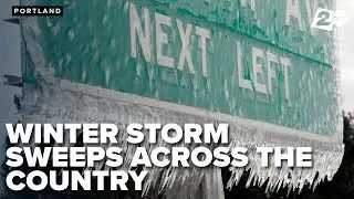 Winter storm impacts over 200 million Americans as temperatures plunge; Snow and ice create issues