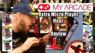 My Arcade micro arcade player haul & review. Perfect for displaying w/ 6
