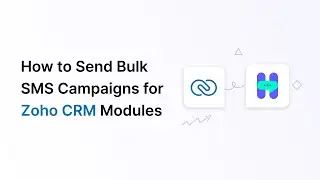 Send SMS from Zoho CRM: Single and Bulk Messaging #sms #crm #smsforcrm