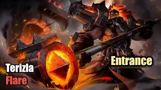 Terizla Flare Skin Elite Entrance (Upscale 4K) Mobile Legends #MOBILELEGENDS