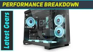 PCCOOLER C3-T500BKD6-GL: The Ultimate Mid Tower Gaming Case!