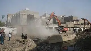 KMC anti encroachment cleared the Gujjar nullah