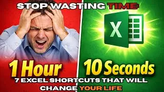 7 Powerful Excel Shortcuts You Must Know | Excel Tips & Tricks for Beginners (2025)