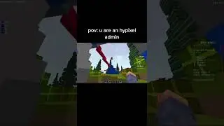 POV: Hypixel Bedwars Admin Abuse! #Shorts