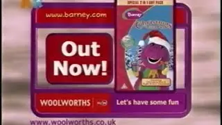 Barney: Christmas Gift Pack (Woolworths) VHS UK Advert (2003)