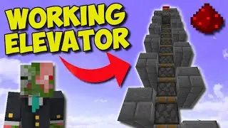 (1.17+) EASY WORKING ELEVATOR IN MINECRAFT!!! - Redstone Tutorial