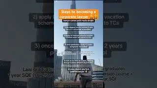 How to become a corporate lawyer #lawyer #corporatelaw