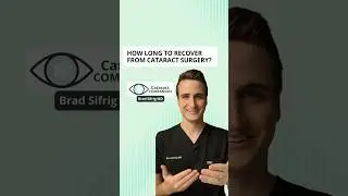 How long does it take to recover from cataract surgery? #cataract #cataractsurgery