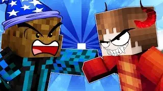 Minecraft DRAGONS vs WIZARDS! YouTuber Siege World #1 - MEET THE TEAMS!