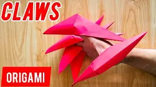 Easy Origami Claws for Beginners &ndash; Step-by-Step Tutorial _ Become a Paper Monster in 5 Minutes!