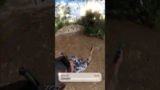 I HATE SLOW MO 🤣Kicking bullets 9 mm over my head and catching IT IN TGE GUN and shooting🫵🤩🫵🤩🫵