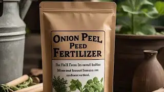 Revolutionize Your Garden! DIY Onion Peel Fertilizer | homemade fertilizer using onion peels