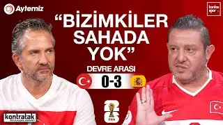 🔴 CANLI | Türkiye - İspanya Devre Arası | Nihat Kahveci, Nebil Evren | Kontratak
