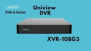 Видеорегистратор Uniview - XVR-108G3 #Boxinfo #Uniview