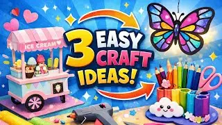 3 Super Easy Crafts | Best DIY Ideas for Beginners