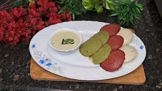 रंग बिरंगी इटली जो बच्चों को पसंद आए😋#vegetarianrecipies #cooking #viral #cookingfood #foodlover 